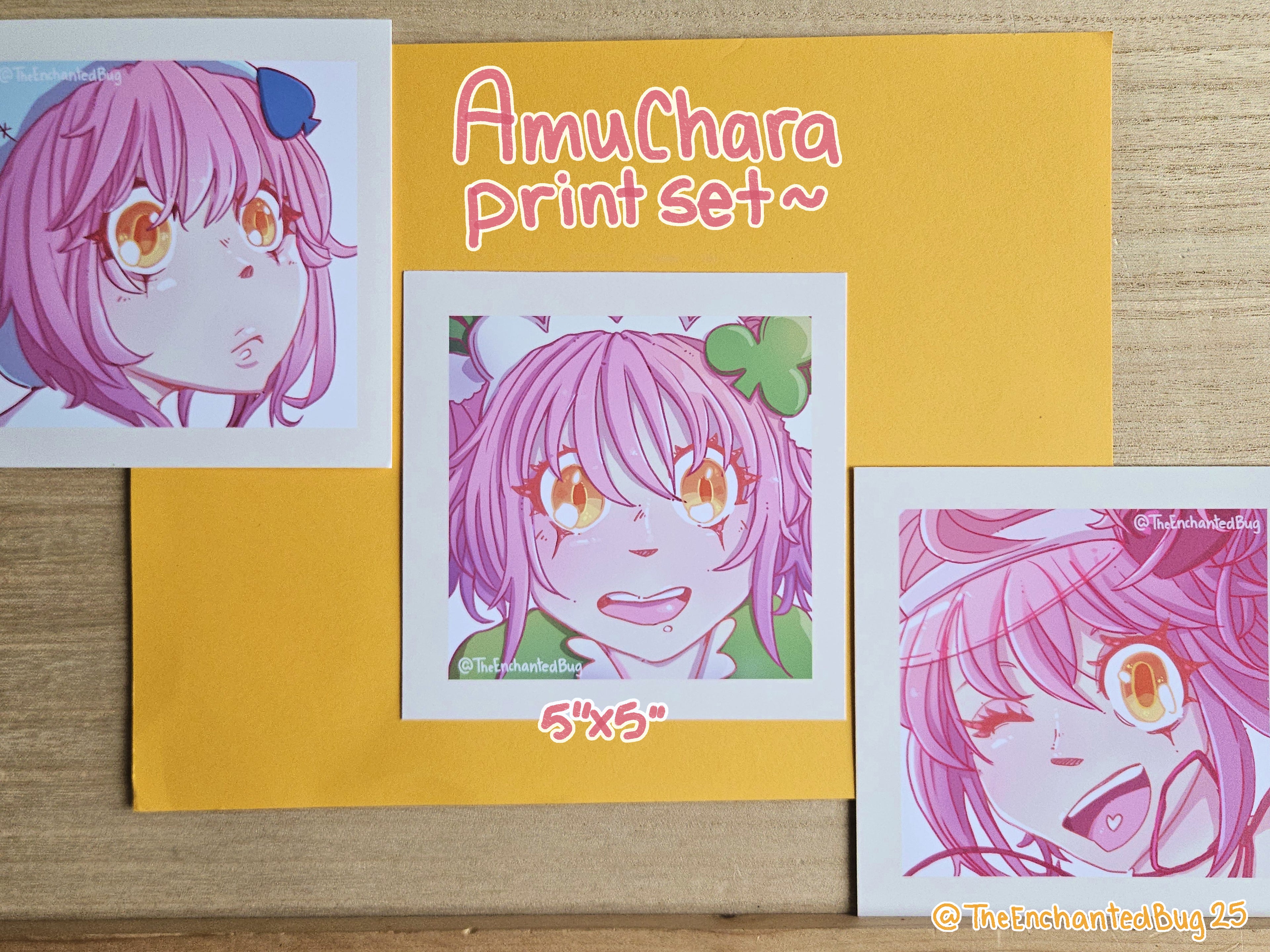Amu's Charas Mini Prints (3 Pack)