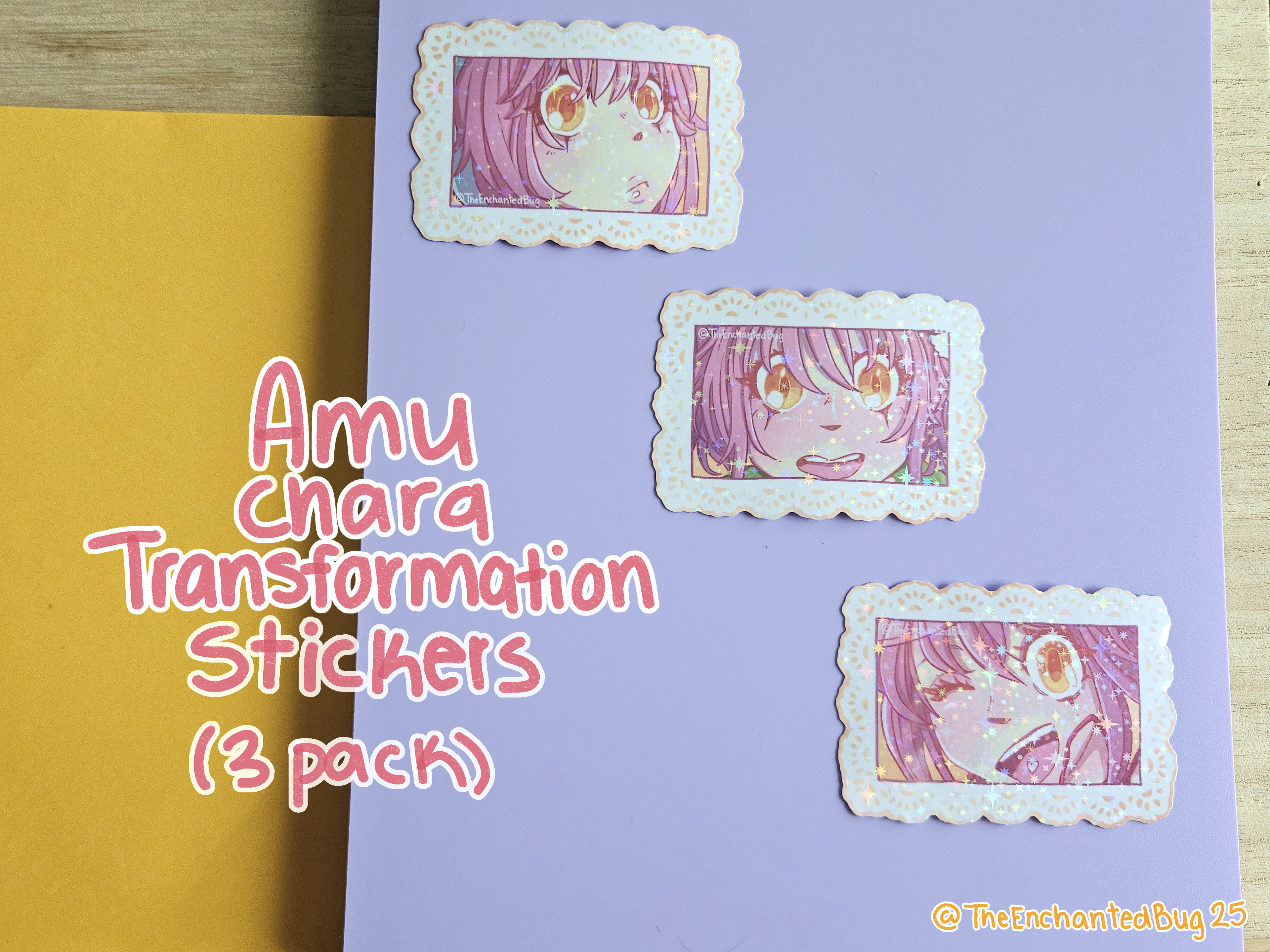 Amu's Charas Lace Stickers