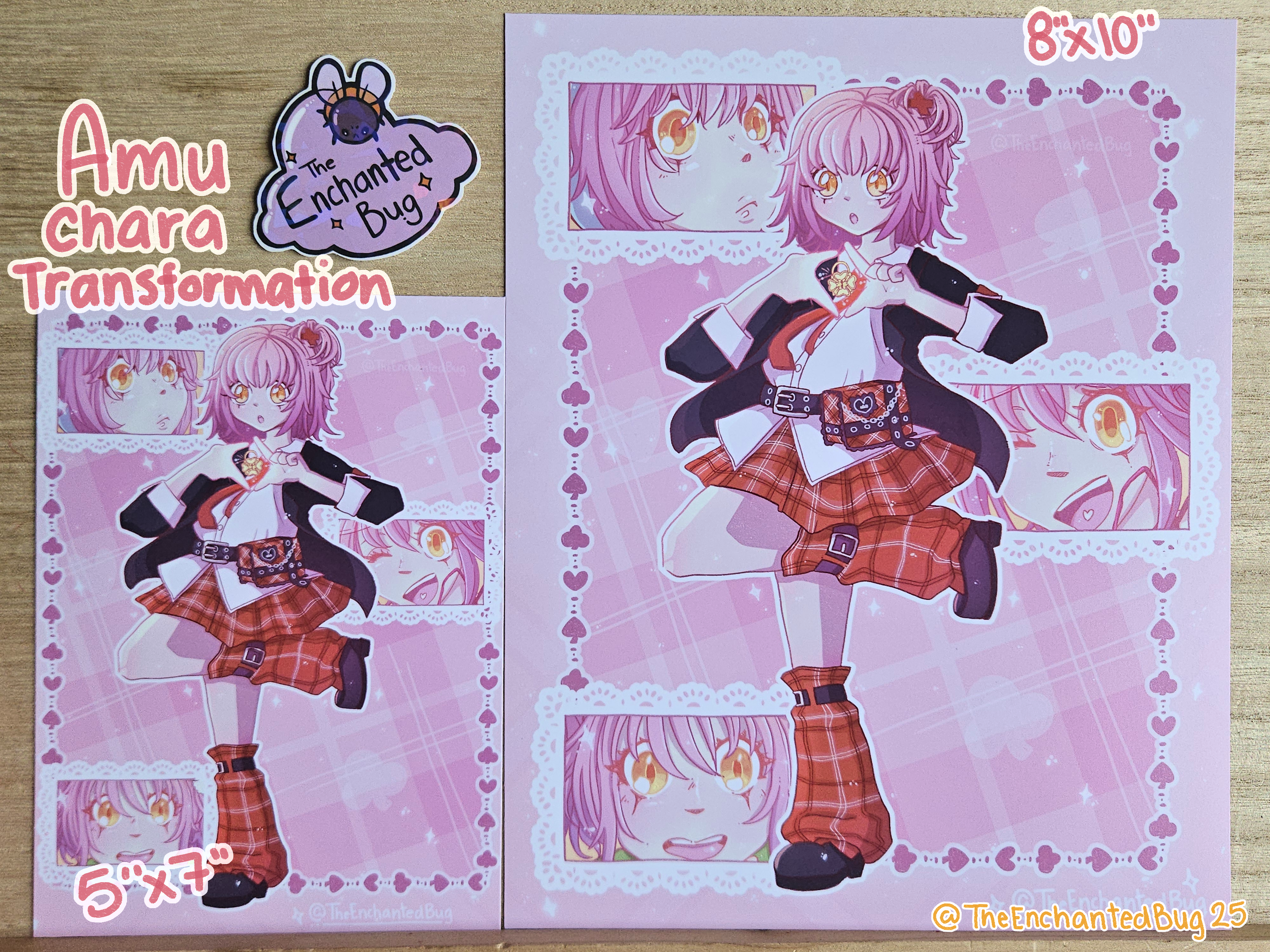 Amu Chara Transforamtion Print