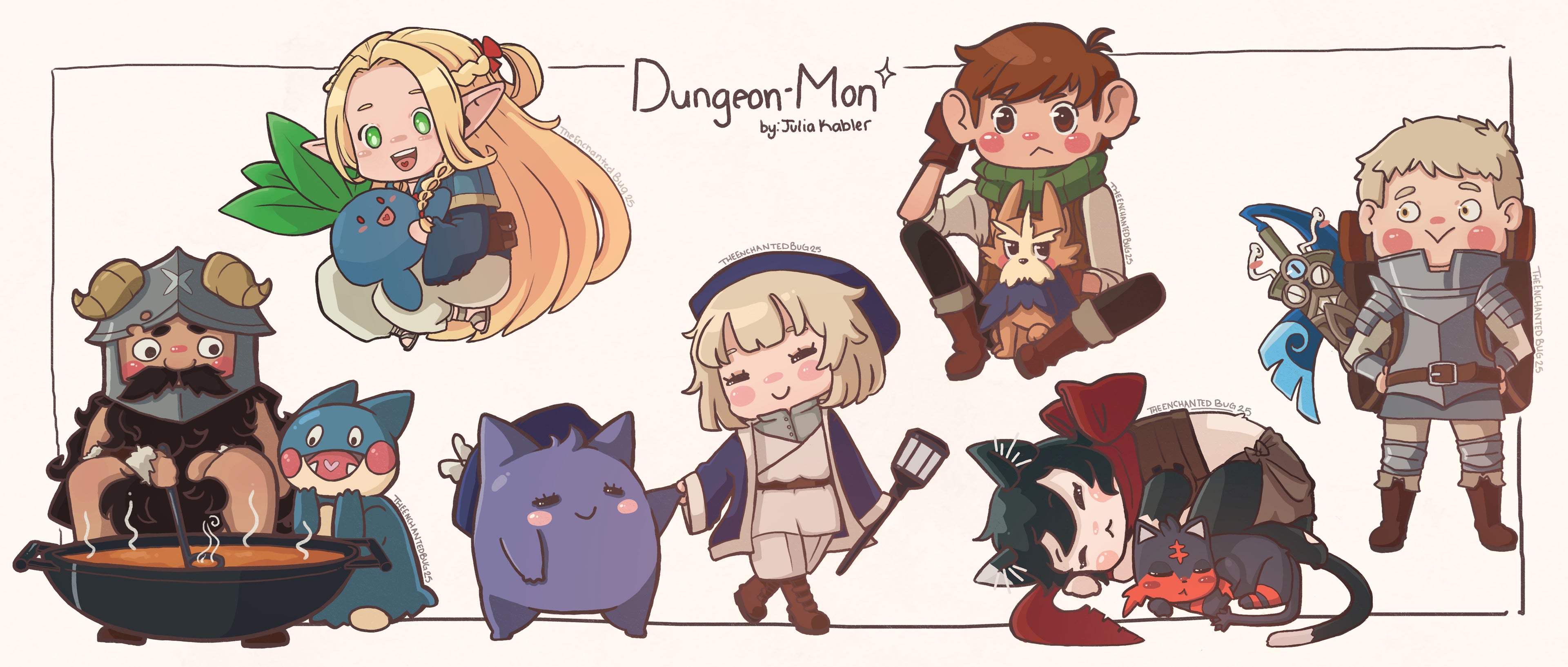Dungeon-Mon Stickers