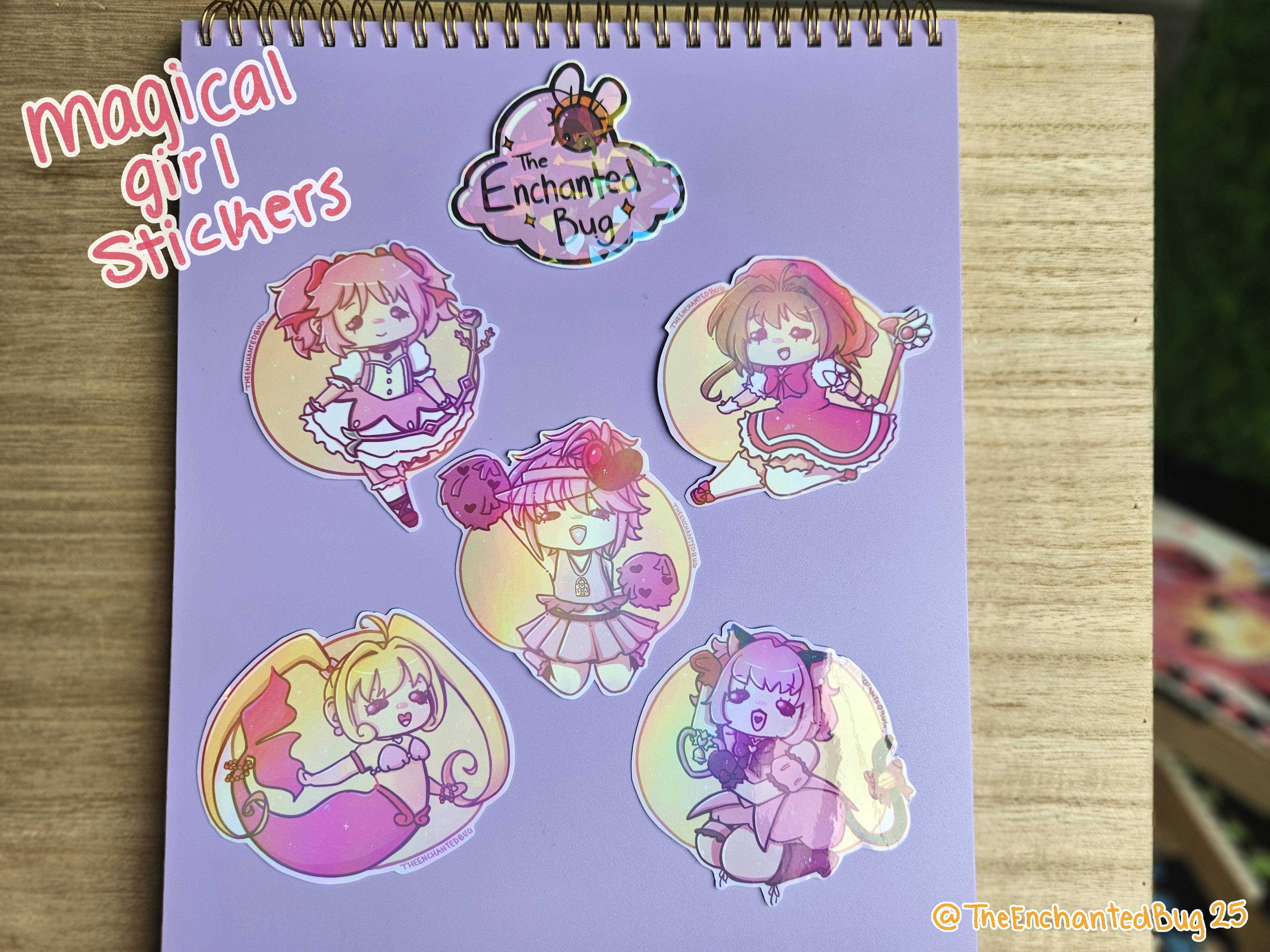 Magical Girl Stickers