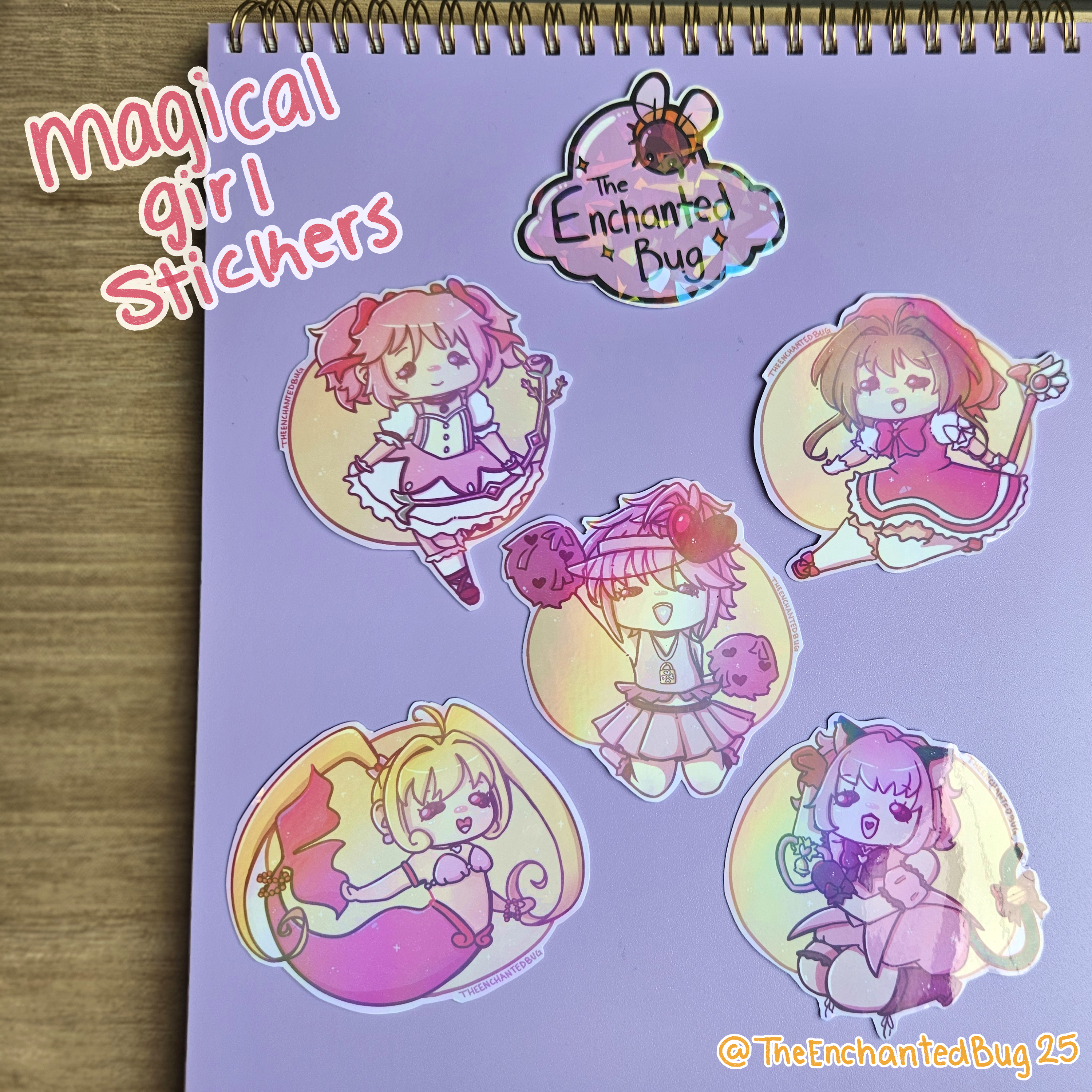 Magical Girl Stickers