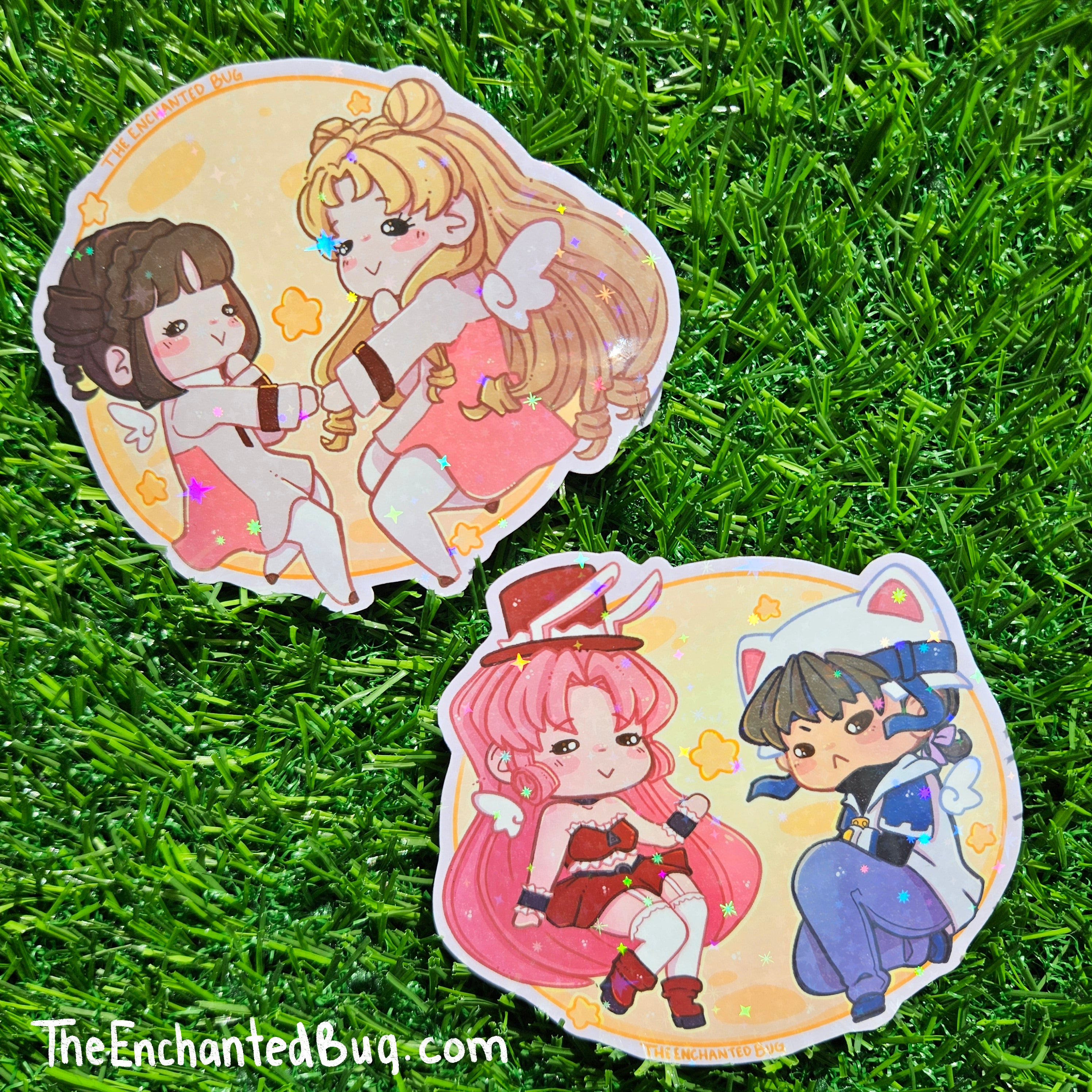 Moon Idol Stickers